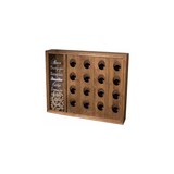 thumbnail of Range bouteilles mural (16 bouteilles) avec réserve bouchons