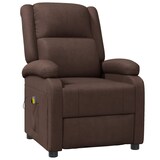 thumbnail of vidaXL Massagesessel Braun Kunstleder