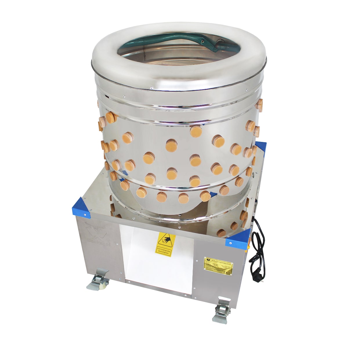 Beeketal Geflügelrupfmaschine Rupfmaschine Nassrupfmaschine für Hühner u. Enten - BRM1600