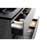 thumbnail of Oreste Luchetta Mobile bagno ANNAT BLACK CEMENT 90 in MDF finitura Cemento L.90 x P.47,5 x H.50 cm