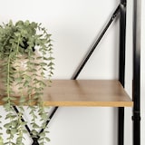 thumbnail of Max Home Estantería escalera madera 4 estantes 60x32x148 cm