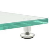 thumbnail of vidaXL Speakerstandaarden zuil-ontwerp gehard glas zilver 2 st