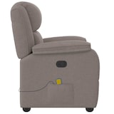 thumbnail of vidaXL Massagesessel Taupe Stoff