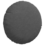 thumbnail of vidaXL Zitkussens 2 pcs Donkergrijs Ø 30 cm Katoen Stof