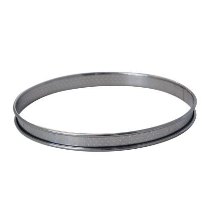 DE BUYER Tortenring Edelstahl perforiert ø 10 cm