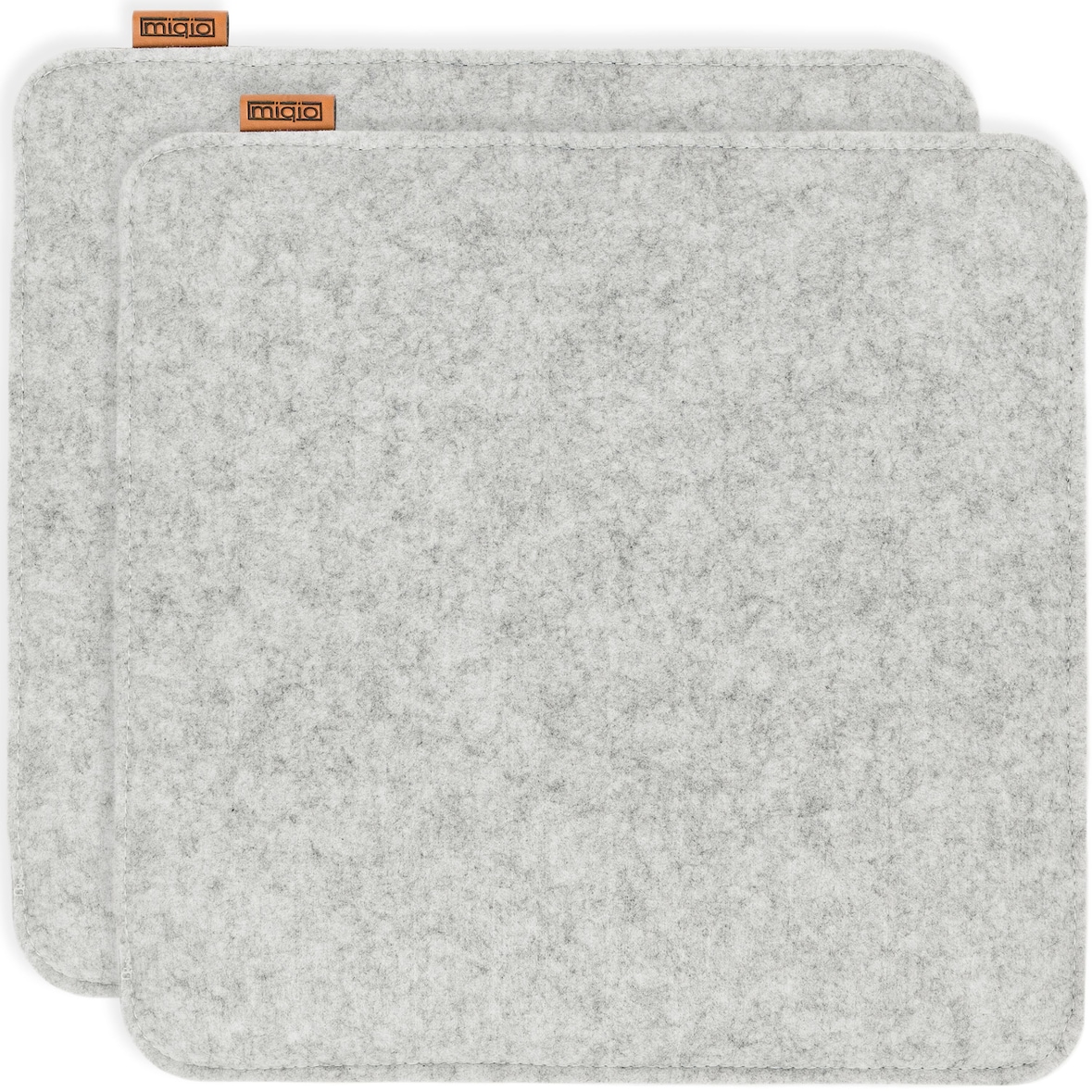 2 er Set Sitzkissen  2 Sitzauflage mit Antirutschnoppen  40 x 40 cm