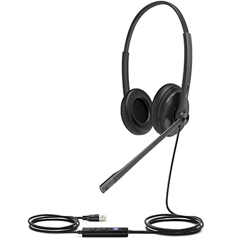 Yealink uh34 casque arceau noir uh34-dual-uc uh34 dual uc