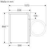 thumbnail of Siemens iQ500 Waschmaschine, Frontlader, 9 kg, 1400 U/min. WG44G2F22