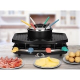 thumbnail of FD12881 Aparato de fondue y raclette para 8 personas - Negro uso no intensivo CONTINENTAL EDISON