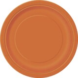 thumbnail of 8 runde Teller orange