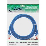 thumbnail of InLine® 76450B Patchkabel, S/FTP (PiMf), Cat.6, 250MHz, PVC, Kupfer, blau, 0,5m