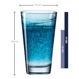 thumbnail of Leonardo Trinkglas Vario Struttura blau 280 ml