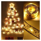 thumbnail of Árbol Pino De Navidad Verde de 150cm 1.5m + Cinta de Luz 5m Blanco Cálido