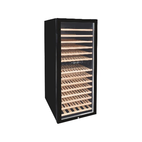 Cave à vins bi-température MAGENTA 408 2T, 598 x 690 x 1610 mm, ventilé, présentation