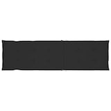 thumbnail of vidaXL Terrasstoelkussen (75+105)x50x3 cm zwart