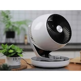 thumbnail of PURLINE Ventilador de suelo o sobremesa en plata de 60W con 3 velocidades e inclinación regulable Venty Ta 60