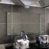 thumbnail of vidaXL Küchenrückwand Transparent 70×40 cm Hartglas