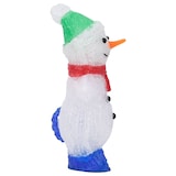thumbnail of vidaXL Kerstfiguur sneeuwman LED binnen en buiten 30 cm acryl