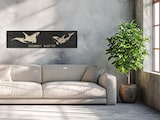 thumbnail of Raumzutaten Wandbild Holz "Ocean World" 80x20cm Meeresbewohner ORCAS