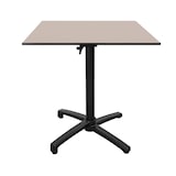 thumbnail of Restootab - Tavolo pieghevole da esterno 70x70cm, piano laminato HPL beige