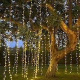 thumbnail of WellHome - Lichterkette mit 480 warmweißen LED-Lichtern und Fernbedienung mit 13 Funktionen und Timer