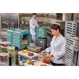 thumbnail of CAMBRO - 250LCD-401 - Recipiente Isotérmico Camtainer para Líquidos 9,4 L - 42 x 23 x 47 cm - Azul Ardósia