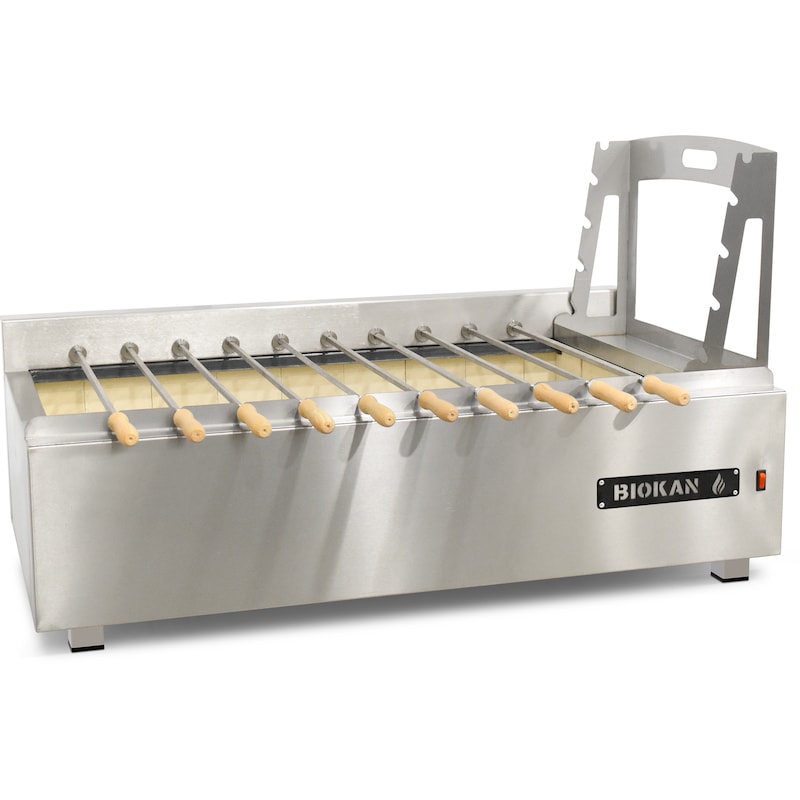 Brochettes De Barbecue En Acier Inoxydable, 50 Pièces, Portables