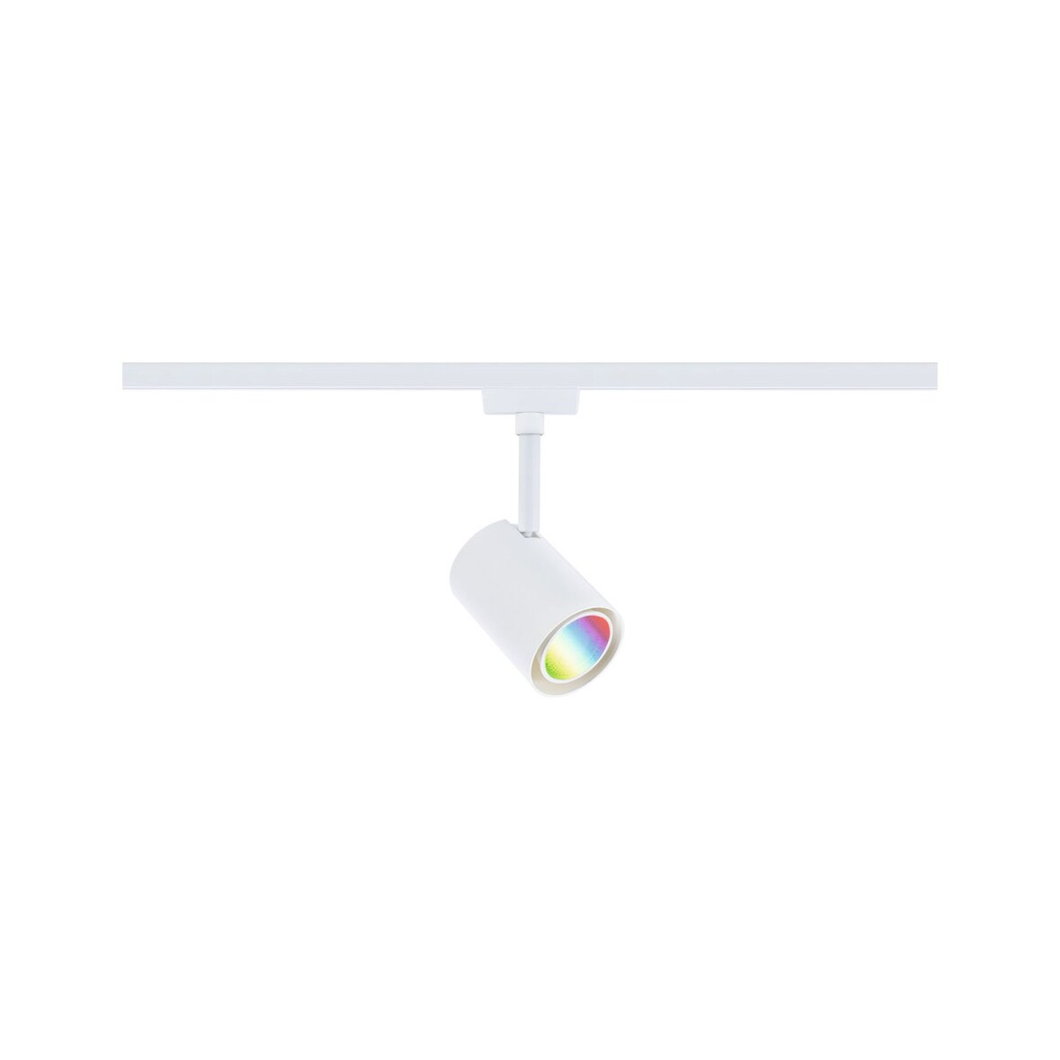 Paulmann URail Schienenspot Smart Home Zigbee 3.0 Luxe   GU10 350lm 4,8W RGBW+ dimmbar 230V Signalweiß 95663