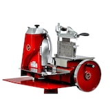 thumbnail of Affettatrice manuale a volano, lama diametro 330 mm, colore di serie rosso, dim.mm.815x675x610h - mod.330/83