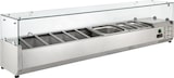 thumbnail of GastroHero Kühlaufsatz ECO 9 x GN 1/4 mit Glasaufsatz 1800 mm