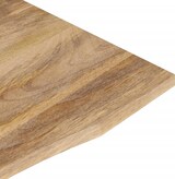 thumbnail of vidaXL Schreibtischplatte mit Aussparung 80x50x2,5 cm Massivholz Mango