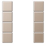 thumbnail of Jung Tastensatz, 4fach A 504 TSA CH A504TSACH