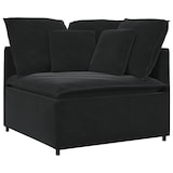 thumbnail of vidaXL Modulares Sofa mit Kissen Samt Schwarz