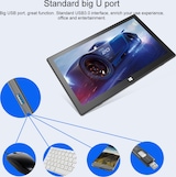 thumbnail of Tablette Windows 11 Tactile 10,1 pouces CPU Intel RAM 6 Go ROM 128 Go + SD 256Go YONIS