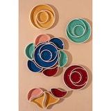 thumbnail of Assiette de présentation Peps 35 cm -  Multicolore Rond Grès Amadeus 35.00x35.00 cm
