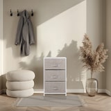 thumbnail of Estantería FOLDRESS M 45x30x95 cm 3 compartimentos gris hjh LIVING