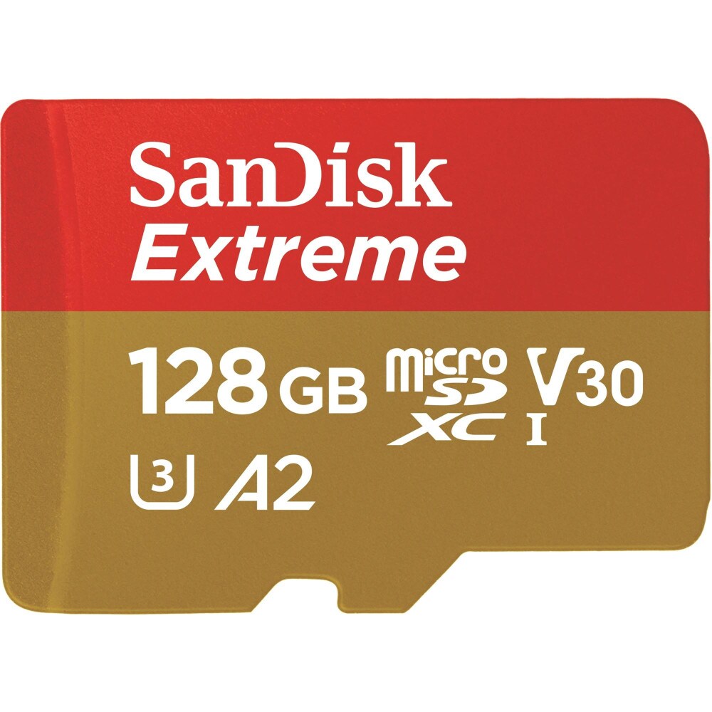 SanDisk Extreme microSDXC 128GB, 170MB/s für Drohnen & Cams