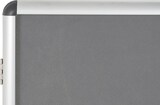 thumbnail of Bi-Office Vitrine de Feltro Enclore - 1xA4 - Superfície de Feltro Cinzenta, Porta Acrílica com Fechadura, Moldura de Alumínio