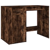 thumbnail of Bureau avec armoire chêne fumé bois d'ingénierie Modèle Atlas Office Pro Select