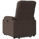 thumbnail of vidaXL Massagesessel mit Aufstehhilfe Braun Mikrofasergewebe
