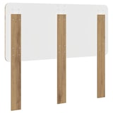 thumbnail of vidaXL Hoofdbord met hoofdeinde Artisan Eiken 135 cm Bewerkt hout
