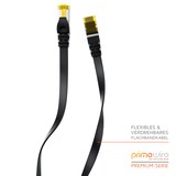 thumbnail of Primewire LAN-Kabel CAT.7, RJ-45 (Ethernet), CAT 7 Flachband U/FTP Gigabit Netzwerkkabel 10 Gbit/s Patchkabel - 10m