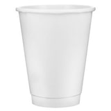 thumbnail of MONOUSO - Doppelwandiger Kartonbecher Glatter Weißer 12Oz/360ml Ø9,0cm (500 Stück)