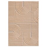 thumbnail of Teppich Esszimmer 3D Skandinavischer Boho Modern Waschbar Strapazierfähig Wohnzimmer Pflegeleicht Rosa 60x110 cm – RIGI von Kadima Design