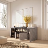 thumbnail of Aparadores para salón, 210, 4 Puertas, Chimenea eléctrica XXL, Cemento _419_11