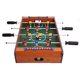 thumbnail of Mini tafelvoetbaltafel HWC-J68, tafelspel inclusief accessoires, hout 51x31x10cm