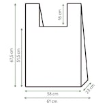 thumbnail of MONOUSO - Hemdchenbeutel Mehrweg 60x70cm 50µm (400 Stück)