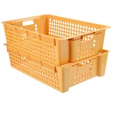 thumbnail of GILAC Caisse ajourée empilable emboîtable 28 L - 28 L - Beige G156724