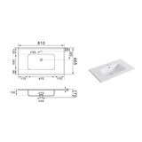 thumbnail of AQA Design Composizione da bagno in melaminico ORIZON  bianco pietra L.81 P.46,5 H.190 MPOR08-BCOP