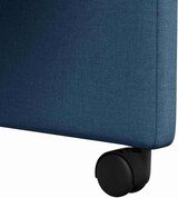 thumbnail of vidaXL Esszimmerstühle Mit Rad 2 pcs Blau 57 x 66 x 94 cm Stoff